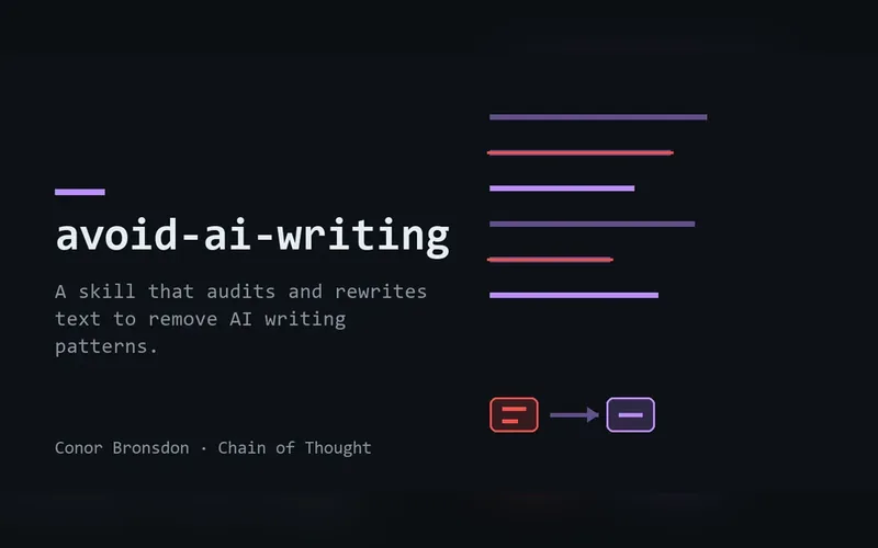 Ảnh minh hoạ cho Avoid AI Writing — có máy chấm chạy thật, chớ không chỉ là tệp quy tắc