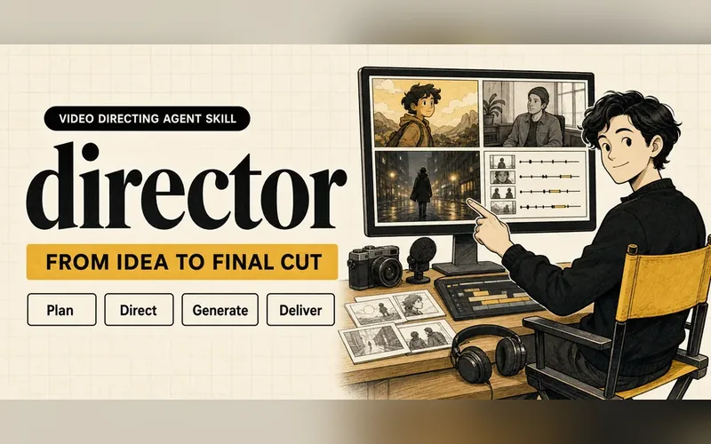 Ảnh minh hoạ cho director — kêu thợ quay thì được mấy cảnh rời, kêu đạo diễn thì được cả cuốn phim